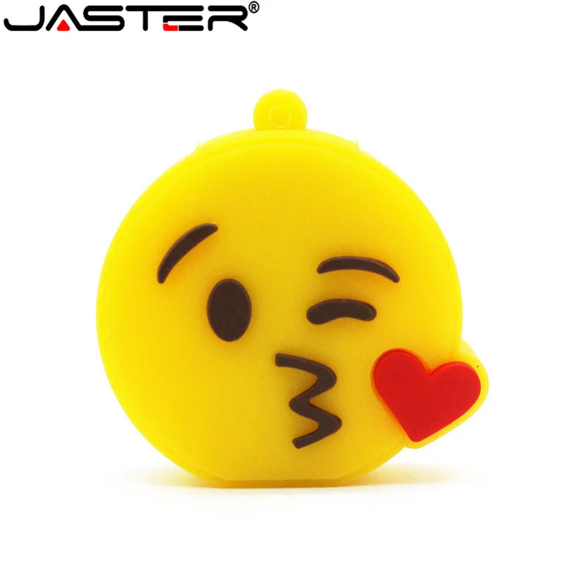 JASTER фактическая емкость эмоций выражение улыбка ручка накопитель USB 2 0 8 ГБ 16 32 64