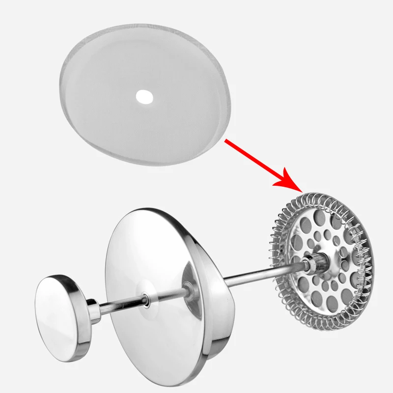 Многоразовый фильтр для кофе корзина для Френч-пресс для приготовления кофе машина из нержавеющей стали Постоянный фильтр для кофе инструмент