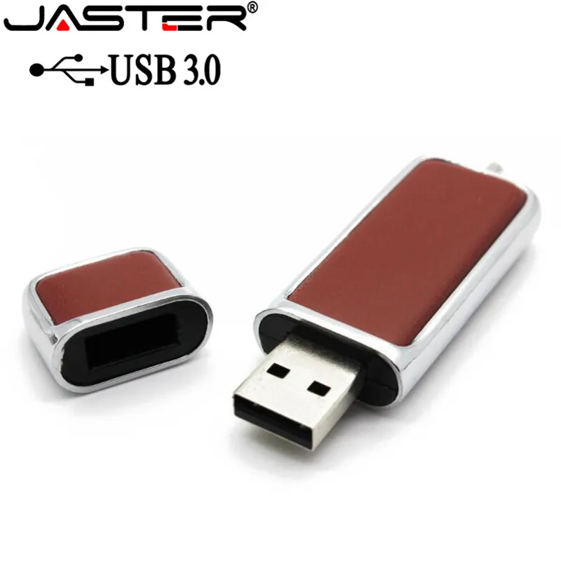 JASTER USB 3,0 кожаный USB флеш-накопитель 4 ГБ 8 ГБ 16 ГБ 32 ГБ Коммерческая Флешка модная карта памяти u диск