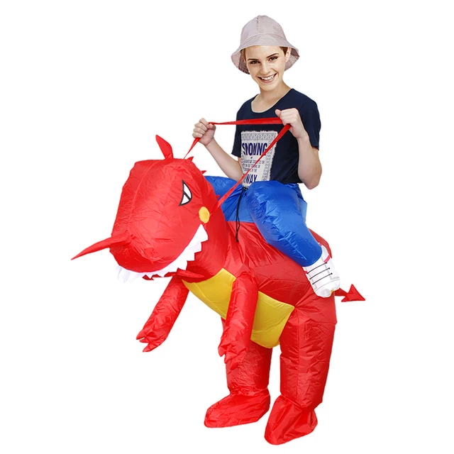 Purim Holiday Carnival Costume Women Men Dinosaur Inflatable Costumes Dino Funny Party Animal Cosplay Halloween Costume for Kids -