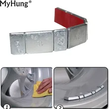 Car Truck Adhesive Wheel Tire Balance Weights Wheel Tyre Balancing Bar Sticker 60g 1pc Auto Part For Benz For Audi For BMW