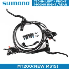 

SHIMANO BR BL MT200 M315 Hydraulic Brake Shimano MTB Disc Brake Clamp Mountain Bike Oil Bicycle Brake Set Update From M315 Brake