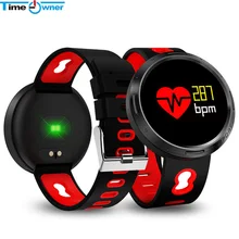 Timeowner X9 VO Смарт-часы IP68 повязка для плаванья сердечного ритма крови Давление Монитор SMS пуш-ап, умный браслет, Фитнес браслет