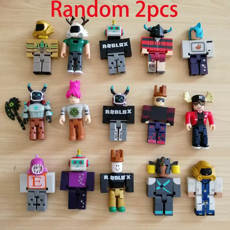 Pvc 5pcsset Random Game Roblox Figma Toys 7 8cm Characters Toys Roblox Series Action Models Figure Toy Kids Birthday Best Gift - 