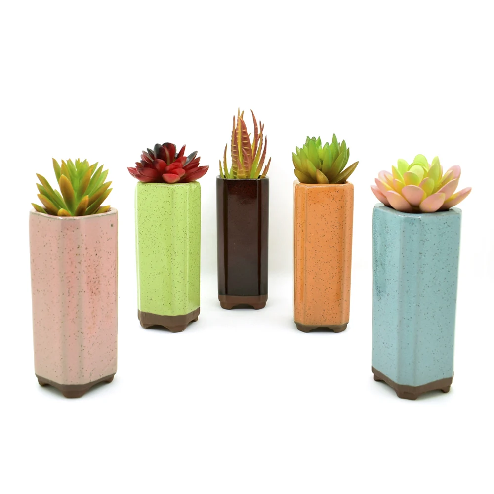 Aliexpress com Buy OLOEY Garden Flower  Pot  Colorful  