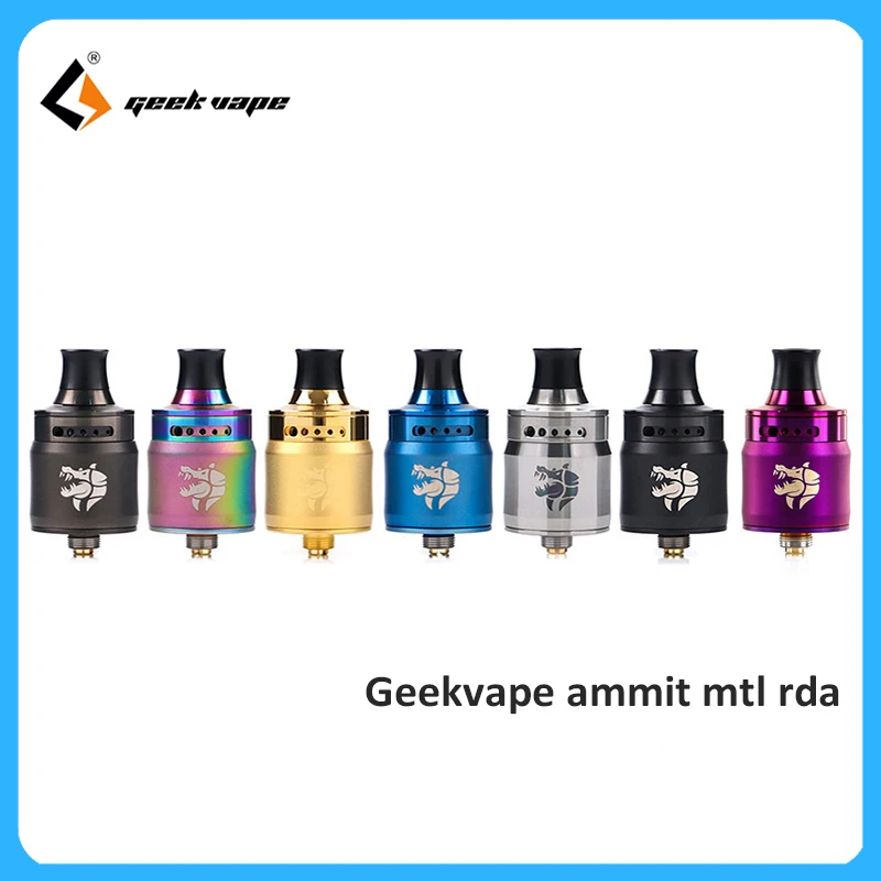 Vape бак Geekvape Ammit MTL RDA атомайзер для aegis legend 200 Вт мод 12 Регулировка воздушного потока