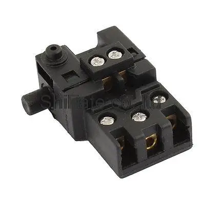 

5 Screw Terminals DPDT Momentary Type Electric Tool Switch for Cutting Machine