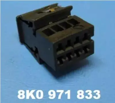 5 шт./лот 8 Pin/Way для антибликового зеркала заднего вида автомобильный разъем VW Audi 8K0