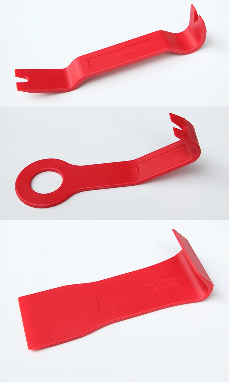 5 Car Tools Kits Clip Door Window Molding Dash Panel Trim Tool Nylon Fiber Kit Clip Pliers Fastener Remover Automobile Car-styling