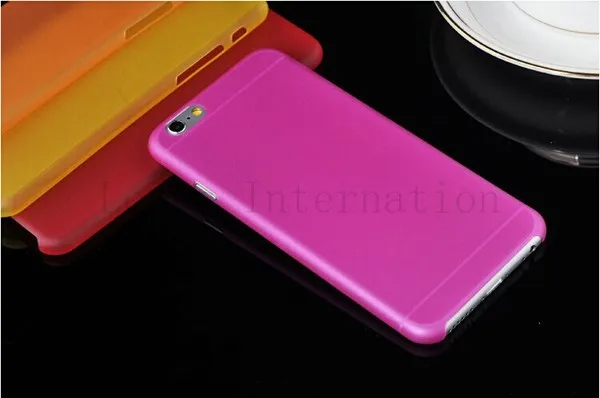 Wholesale 0.3MM Ultrathin Slim Colorful Clear Transparent Soft Matte Frosted Cover 4.7 inch Phone Case For iPhone 6 Case 02