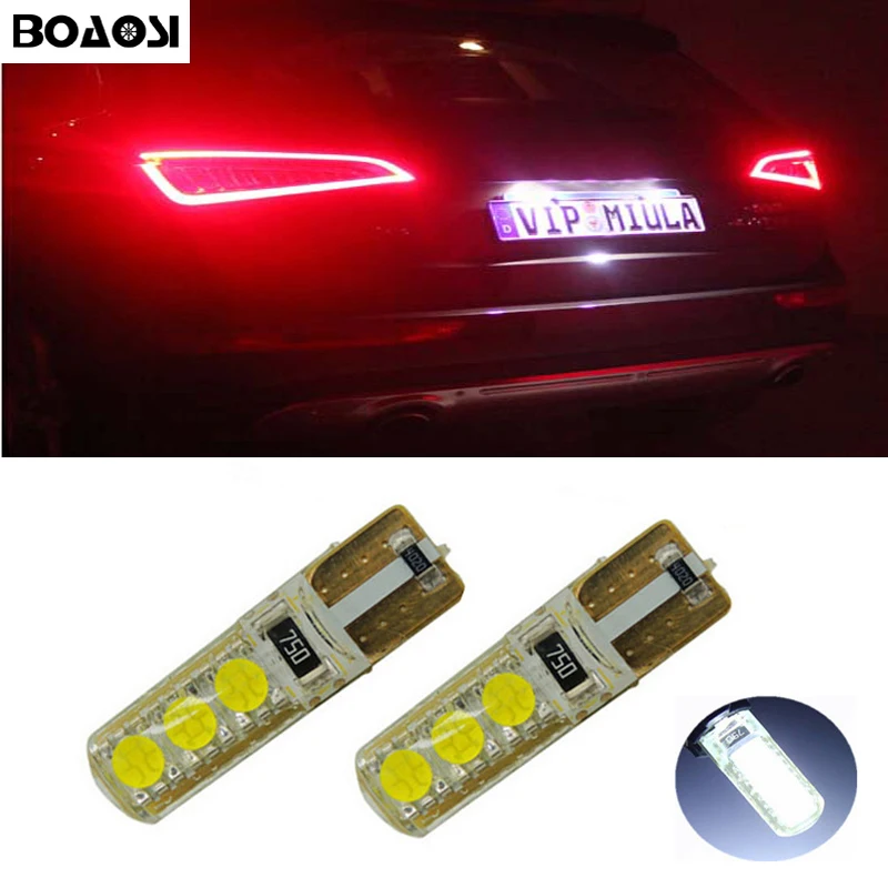 

BOAOSI 2x T10 Canbus no error LED License Plate Light For Hyundai Tucson IX35 I30 Elantra Accent Sonata Santa Veracrus Rohens