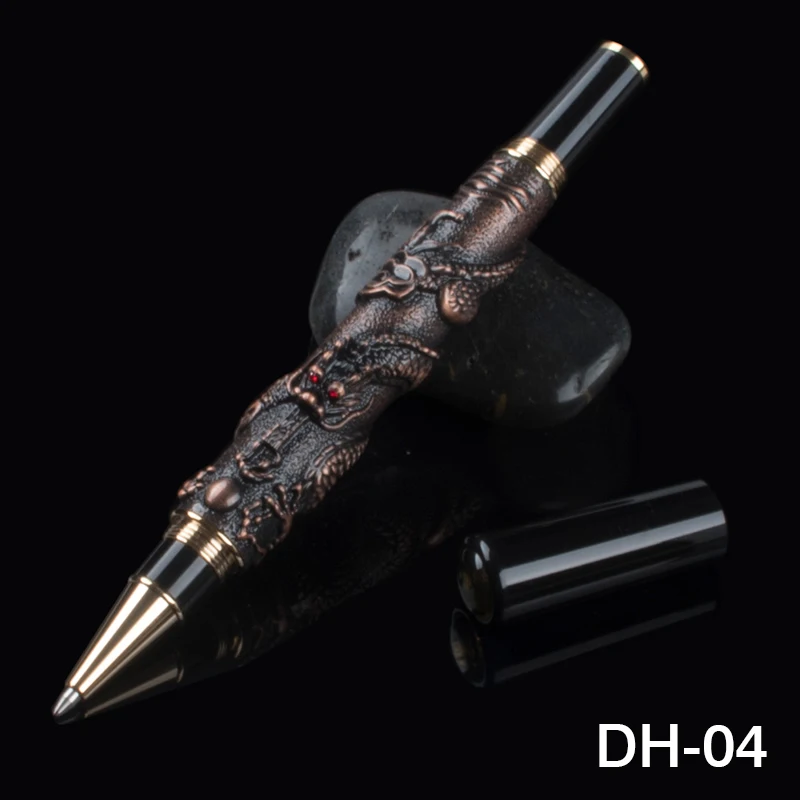 

Advanced Roller Ball Pen Jinhao Chinese Dragon Bronze Heavy Gift Pen