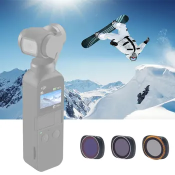 

Mcoplus OSMO Pocket Camera Filter CPL/ND 8 16 Neutral Density Filters Set For DJI Osmo Pocket Optical Glass Lens Accessories