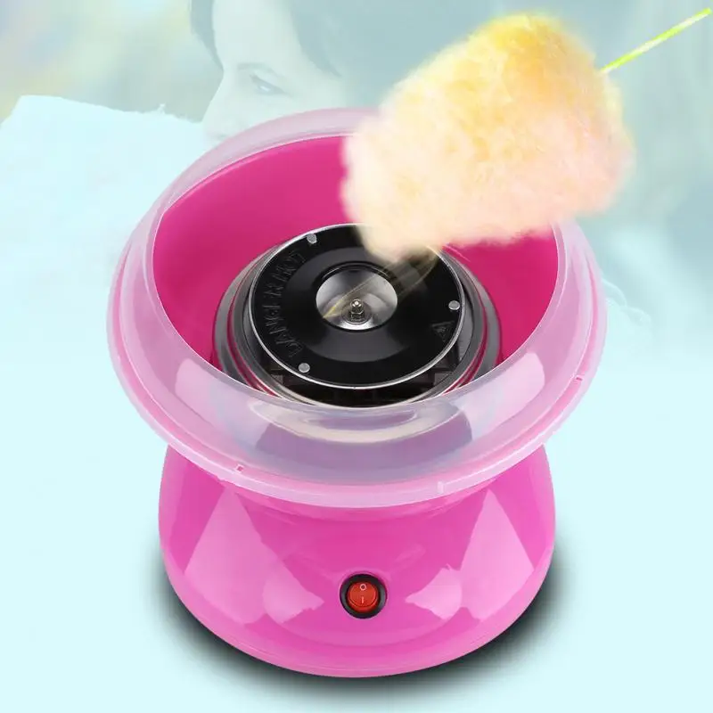 220V 450W Mini Electric Cotton Candy Maker DIY Sugar Floss Machine Kids Gift MINI Cotton Sugar