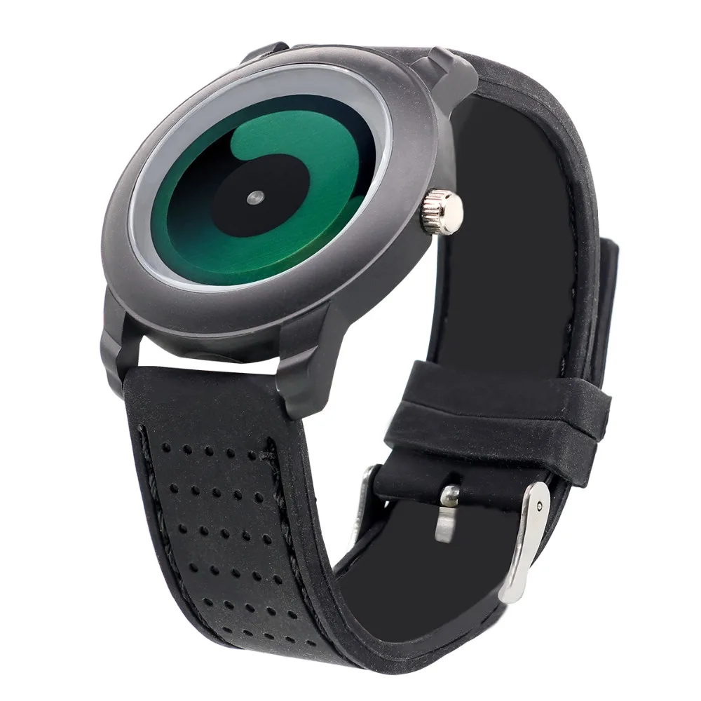 

ZLIMSN Fashion Brand Personality Quartz-Watch Casual Genuine Leather Band Unisex Watch Male Clock Style Relogio Masculino