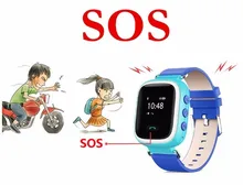 New Arrival Kids Smart Wrist Watch with GPS SOS Children Baby Smart Watch GPS LBS SIM