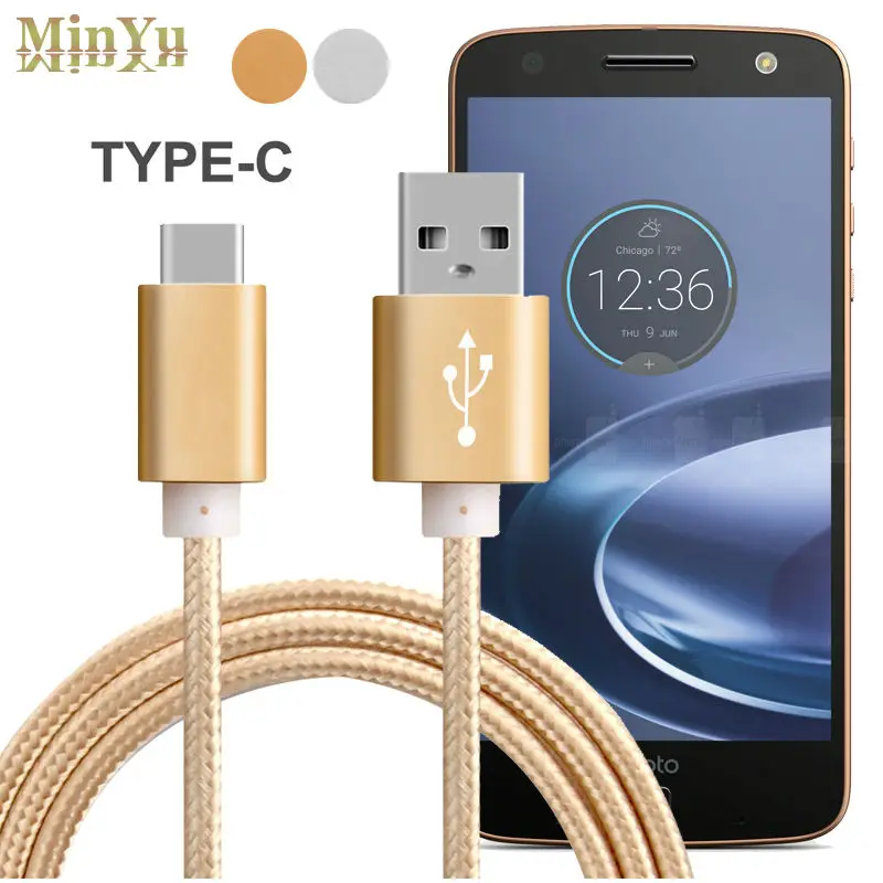 For Moto Z Play USB Cable 3 1 Type C 1M Original USB Type C Data Sync for-moto-z-play-usb-cable-3-1-type-c-1m-original-usb-type-c-data-sync
