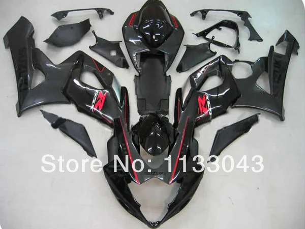 Обтекатель для SUZUKI GSXR1000 K5 05 06 Black W32545 GSXR 1000 GSX R1000 2005 2006 COOL|gsxr 1000|gsx r1000gsx f |