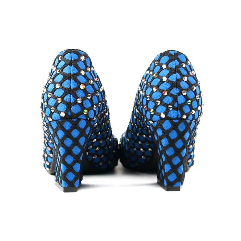 ASUMER/Большие размеры 34-43; новые модные классические женские туфли-лодочки с острым носком; синие женские туфли на высоком каблуке; весенне-летние вечерние свадебные туфли