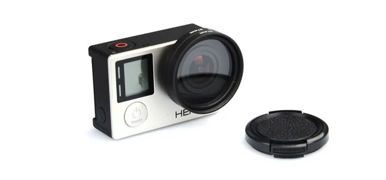 Filtre UV 37mm pour GoPro Accessoire Objectif Caméra Action