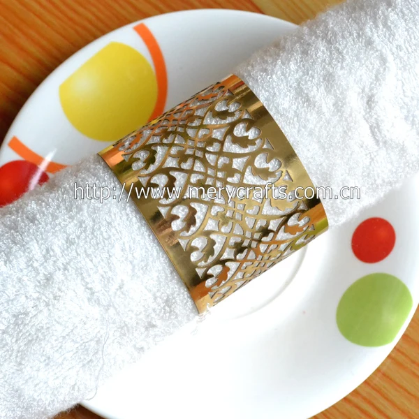 Gold Metallic Paper Napkin Rings For Wedding Table Decoration Gold Metallic Paper Napkin Rings For Wedding Table Decoration Centerpieces In Disposable Party Tableware From Home Garden On Aliexpress Alibaba