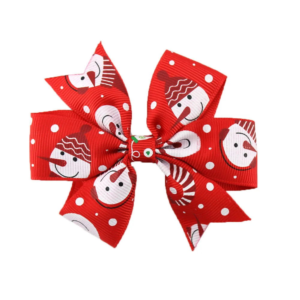 christmas hair clips for toddlers