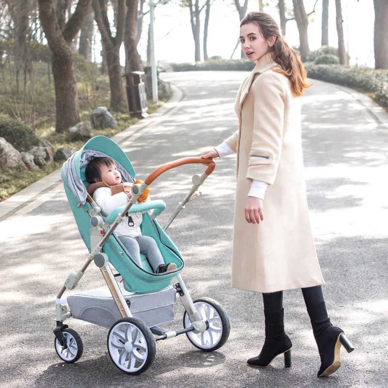 BABYFOND светильник для новорожденной коляски с высоким пейзажем, может лежать и складываться светильник для детской коляски от 0 до 3 лет