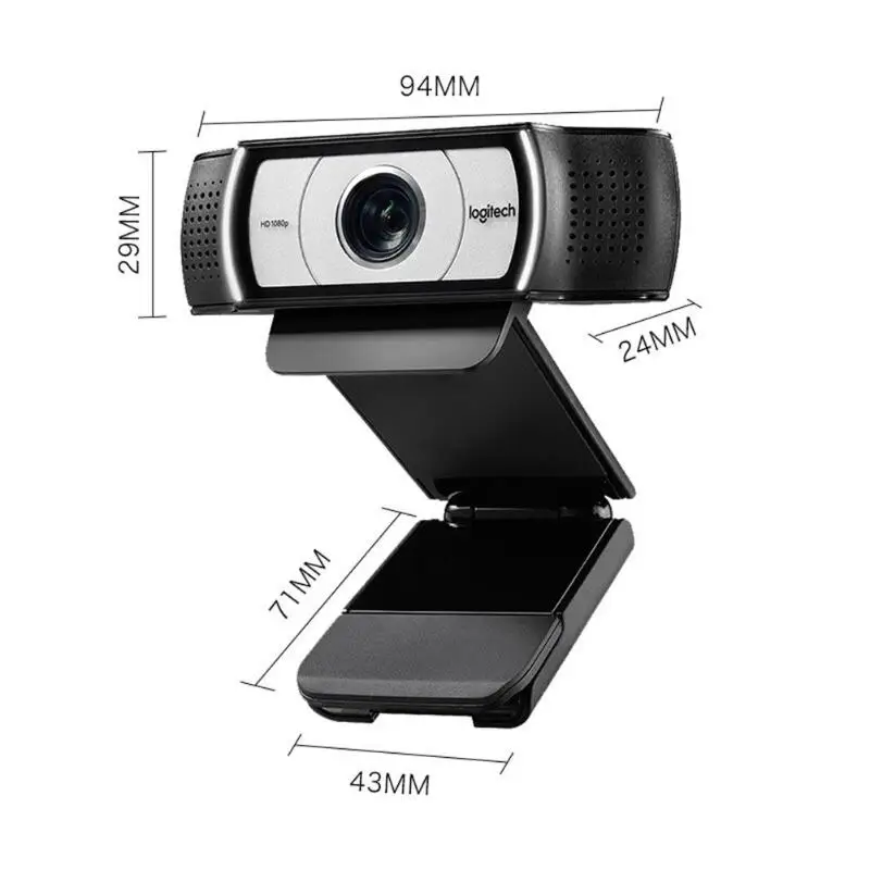 logitech C930c HD Smart 1080P Веб-камера с крышкой Многоплатформенный программного обеспечения Камера 4-кратное цифровое приближение веб-камеры
