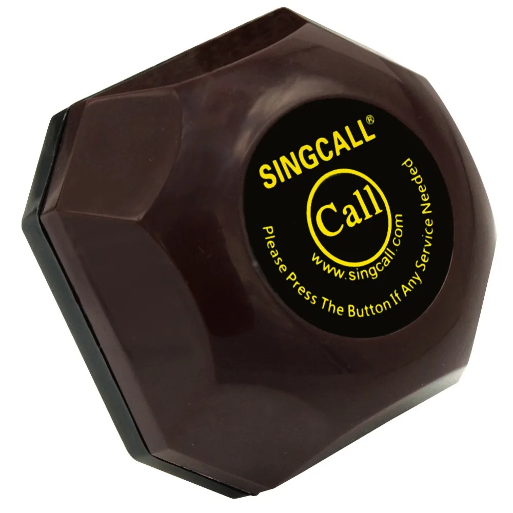 SINGCALL Guest Call Wireless Paging System Alarm Call Service 1 APE6900 New Watch with 10 Pager Buttons APE560
