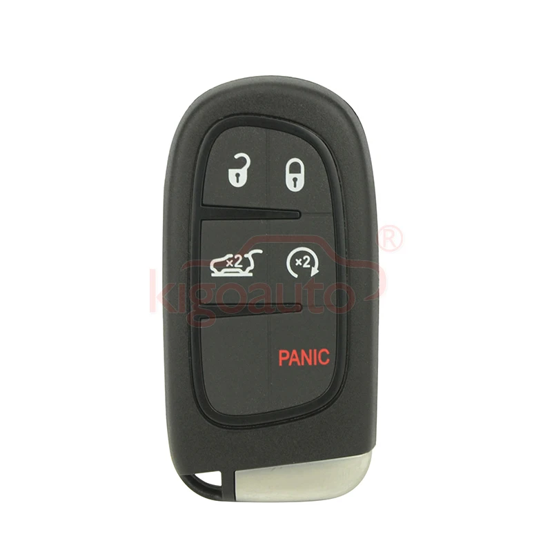 

GQ4-54T for Jeep Cherokee 2014 2015 2016 2017 prox remote Smart key fob shell case 5 button kigoauto