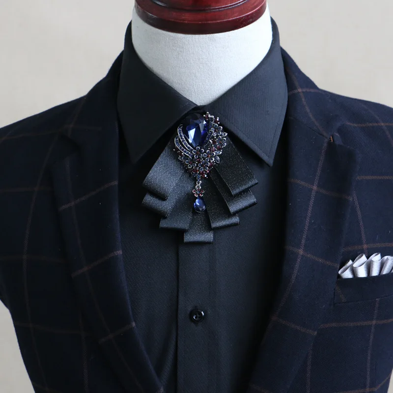 Mantieqingway высококлассные мужские галстуки-бабочки для смокинга, женские Полиэстеровые Галстуки для шеи