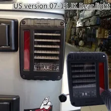 1 пара США ВЕРСИЯ 07-15 Wrangler JK светодиодные Фонарь 12 В LED Фонарь для Je EP с(только версия США