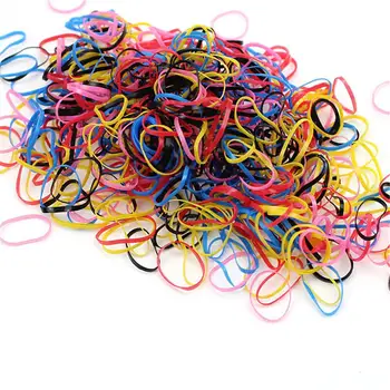 

Rubber Band Hair Ring Set Children Cute Plastic Hair Band Rubber Band Colorful Band High Elastic Hair Circle Jewelry Set