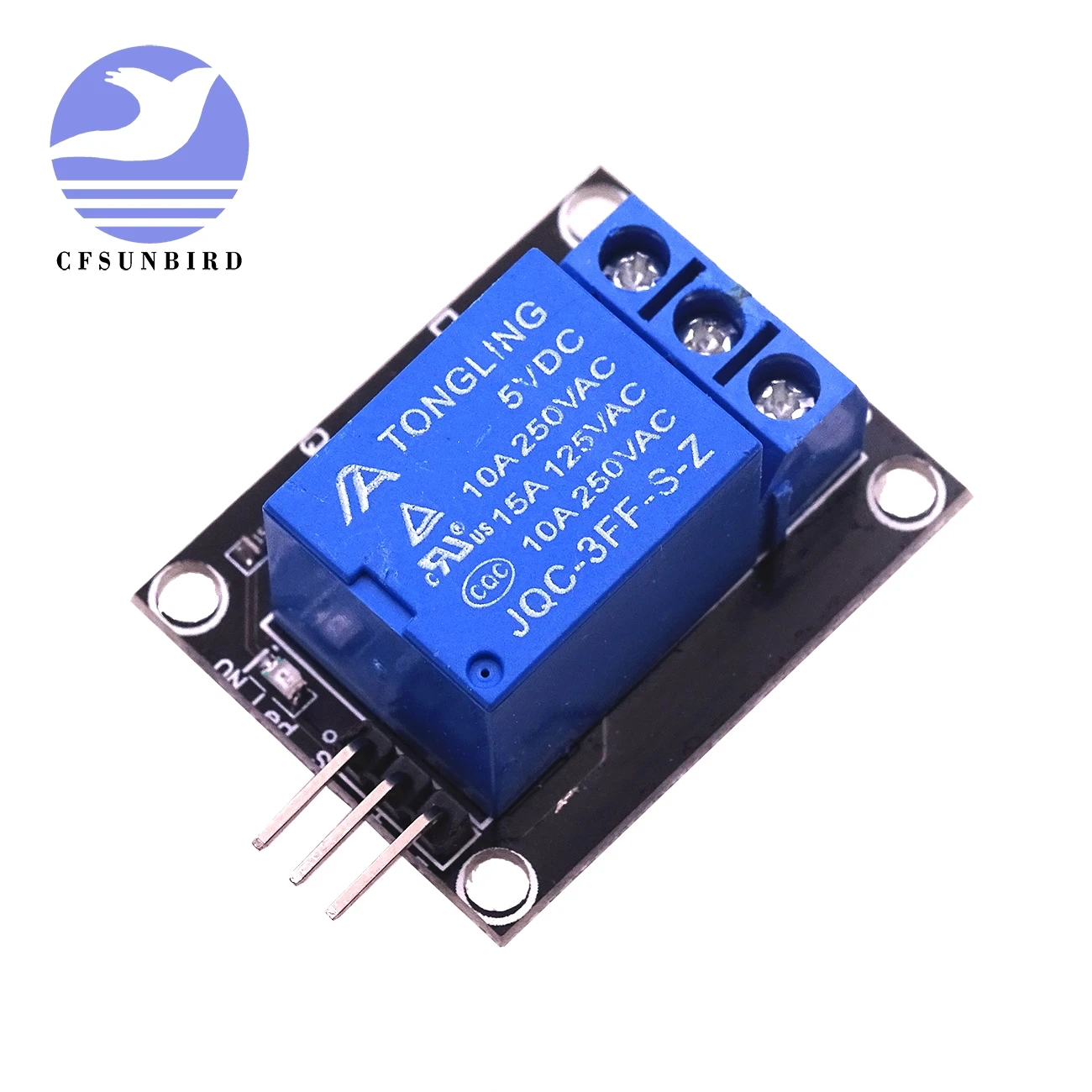 Релейный модуль 1 шт./лот канальный релейный 5 В для arduino одноканальный реальный