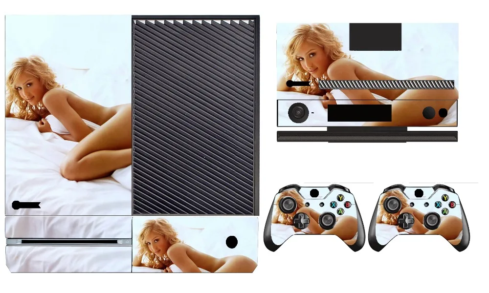 209 Женская виниловая Защитная Наклейка для Microsoft Xbox One и 2 скины контроллеров