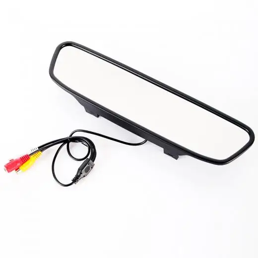 4 3 &quot4 3&quot TFT LCD цветной автомобильный монитор зеркала заднего вида Видео DVD плеер