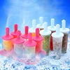 6 Cells Round Shape Summer Accessories Kitchen Tools Food Grade Lolly Mould DIY Ice Cream Maker Popsicle Molds Dessert Molds ► Photo 3/6