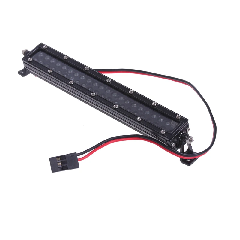 

Hot 1:10 Scale RC Car Crawler Accessories Super Bright Roof LED Light Bar 44 Leds for Car-styling