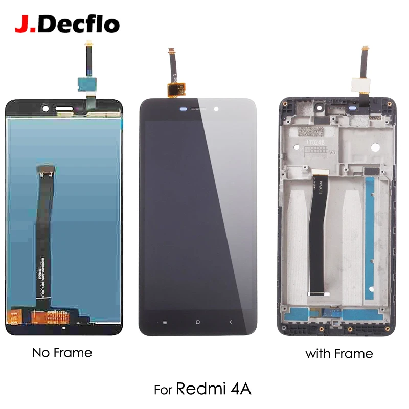 

Original LCD Display For Xiaomi Redmi 4A Hongmi 4A Touch Screen Digitizer with Frame Full Assembly Replacement Parts 5.0"