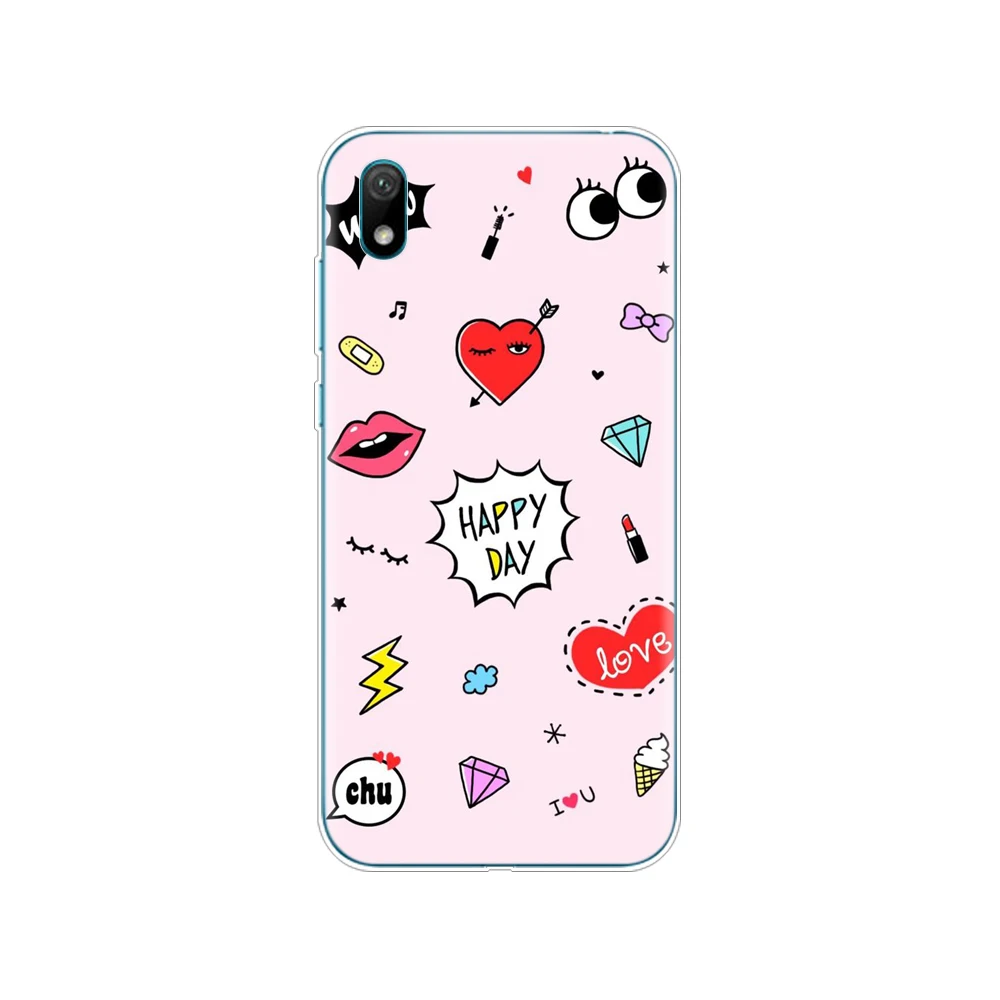 34660 Чехол для huawei y5, чехол, силиконовый, ТПУ, задняя крышка, чехол для huawei Y5, бампер, 5,71 дюймов, чехол, кожа, противоударный - Цвет: 34660