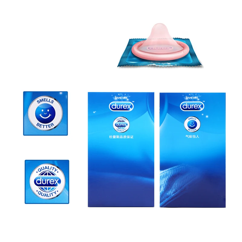 Durex Презервативы джинсы 24 шт. с прямыми стенками Экстра для мужчин натуральный