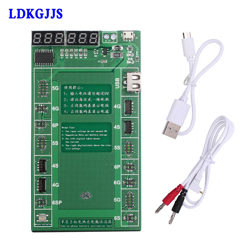 

Pofessional Battery Activation Charge Board With Micro USB Cable For Apple iPhone 6 Plus 5S 5 4S 4