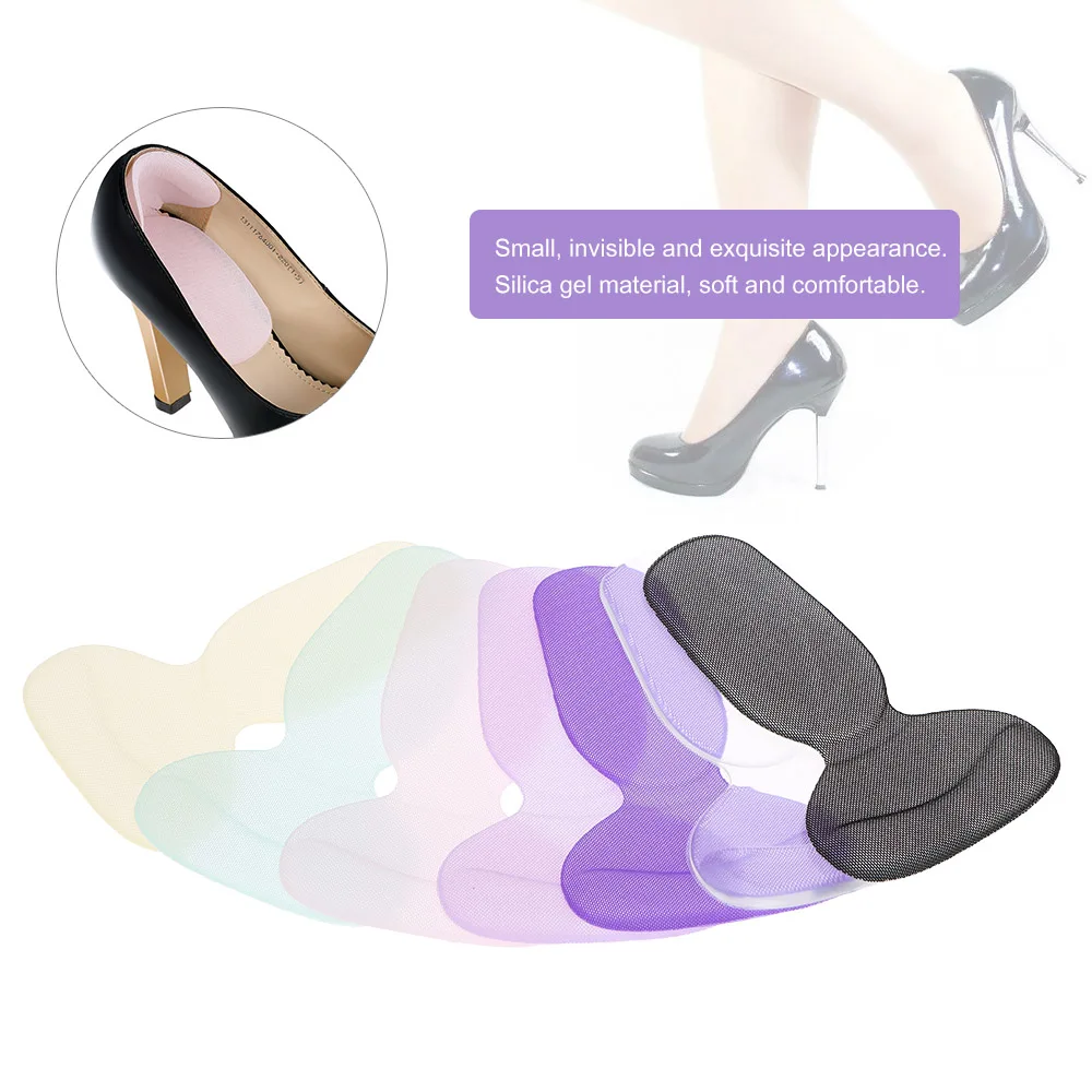 1 Pair Heel Grips H-Shape Back Liner Inserts Insoles Foot Care Cushion Protector 
