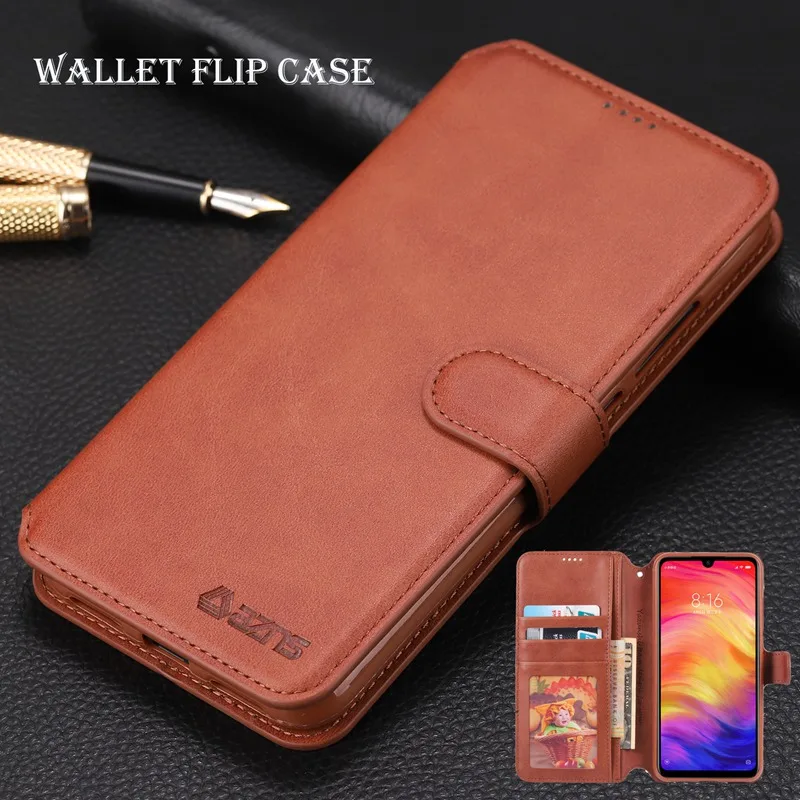 

KickStand Flip Leather Wallet Case for Xiaomi Redmi Note 7 Case Card Holder Capa for Xiaomi Redmi 6a Case Ultra Slim Back Cover