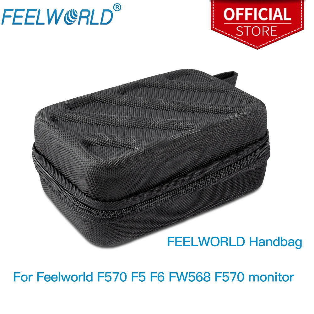 FEELWORLD сумка Портативный чехол для переноски(6,77x4,33x3,1") для FEELWORLD F570 F5 F6 FW568 F570 и т. д. 5,7" монитор для камеры