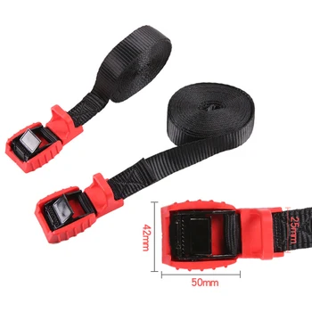 

4.5M Buckle Tie-Down Belt cargo straps for Car motorcycle bike With Metal Buckle Tow Rope Strong Ratchet Belt Outdoor Tools