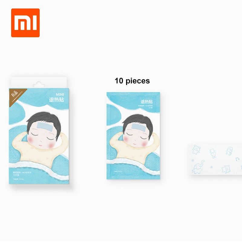 Охлаждающий гелевый патч Xiaomi для ухода за здоровьем антипиретическая паста iHealth