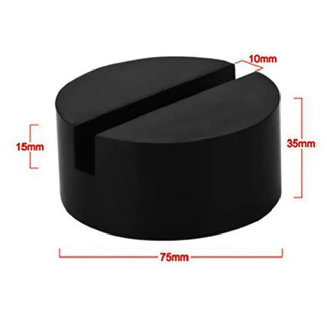 Car Rubber Disc Pad Car Vehicle Jacks Jack Pad Frame Protector Rail Floor Jack Guard Adapter Tool Jacking Lifting Disk