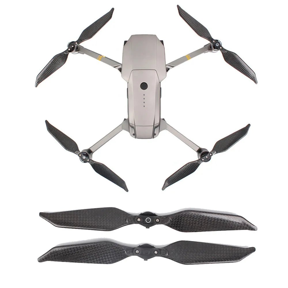 1Pair Carbon Fiber 8331 Foldable Low Noise Propeller For DJI Mavic Pro