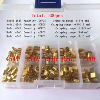 

Car and motorcycle maintenance U - line and deduction copper copper wire nose and line terminal 454TABCD